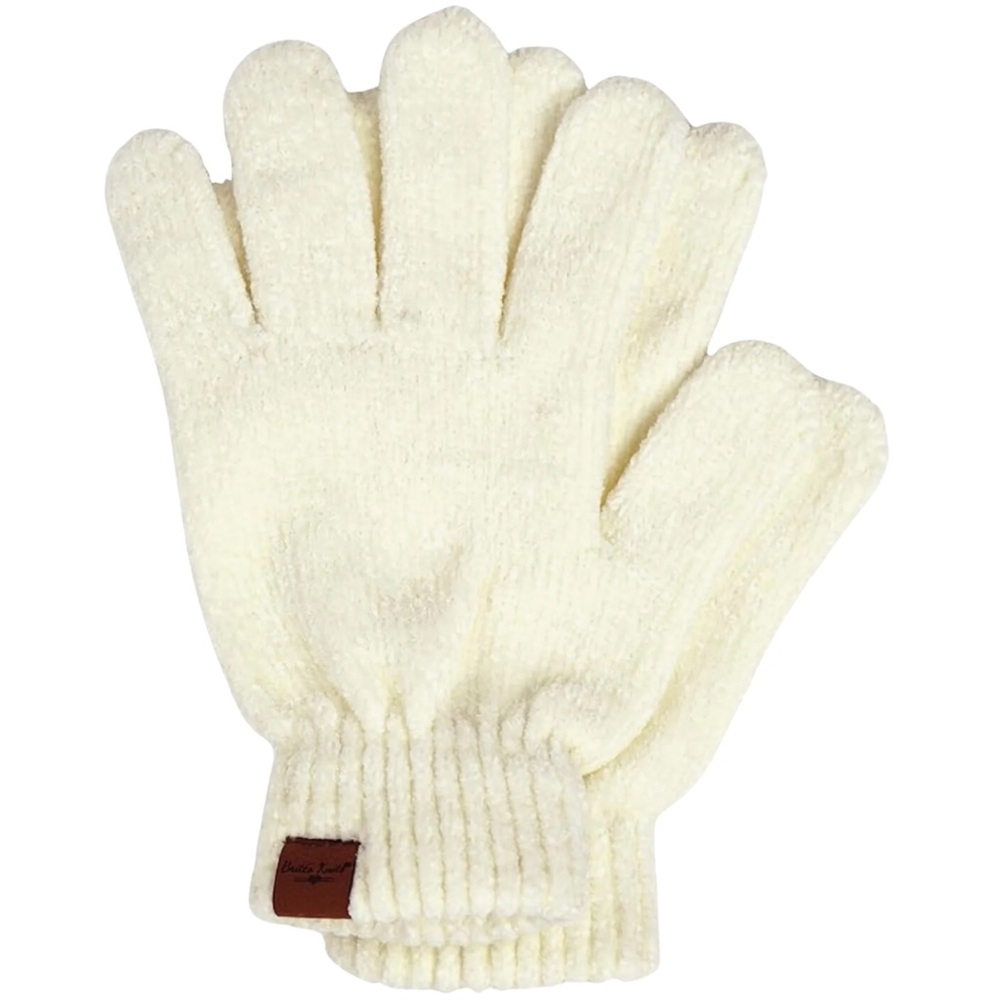 Britt’s Knits White Knit Gloves